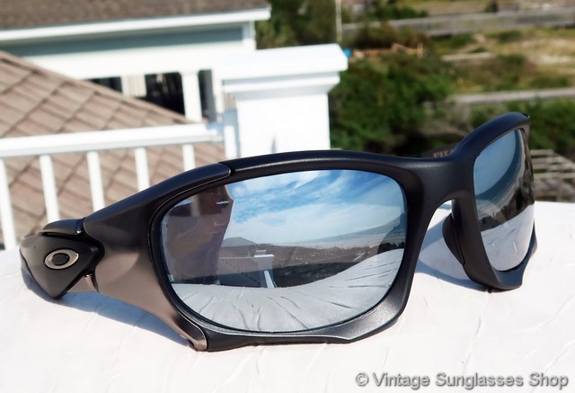 Oakley 009137-07 Pit Boss II Black Iridium Sunglasses